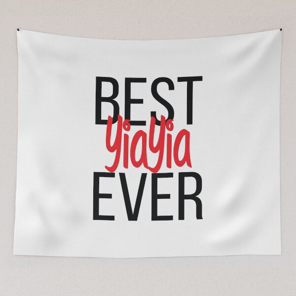 Item preview, Best Yiayia Ever YaYa Life Greek Grandma Grandmother Growing Up Greek designed and sold by ProjectX23.