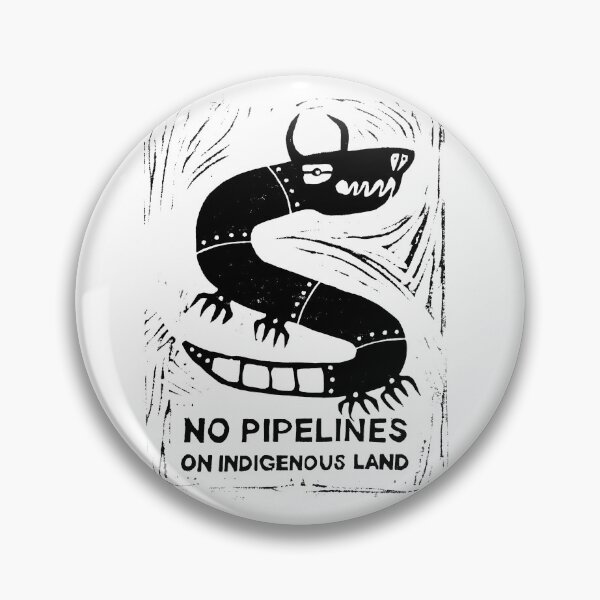 Item preview, No Pipelines! Indigenous People  designed and sold by ArtWithHearts11.