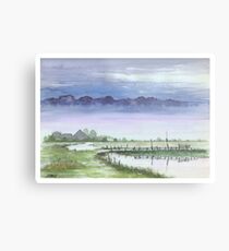 TRANQUIL BEAUTY - AQUAREL Metal Print