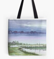 TRANQUIL BEAUTY - AQUAREL Tote Bag