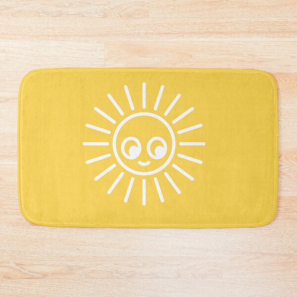 Item preview, Sun Face on Yellow Character Icon Cartoon designed and sold by npdstudio.
