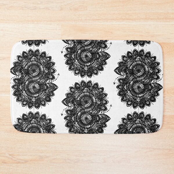 Item preview, BLACK & WHITE MANDALA designed and sold by GreenVenus.