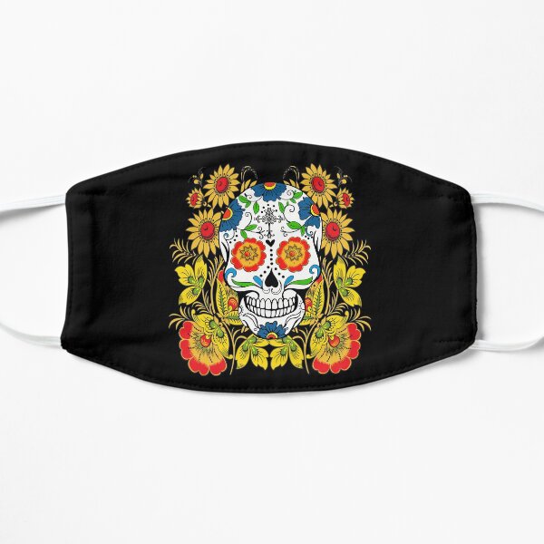 PANCY Mens Mexican Katrina Skull Belt Buckle