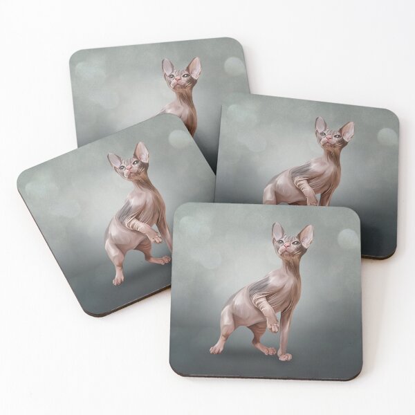 Item preview, Drawing Sphynx kitten designed and sold by bonidog.