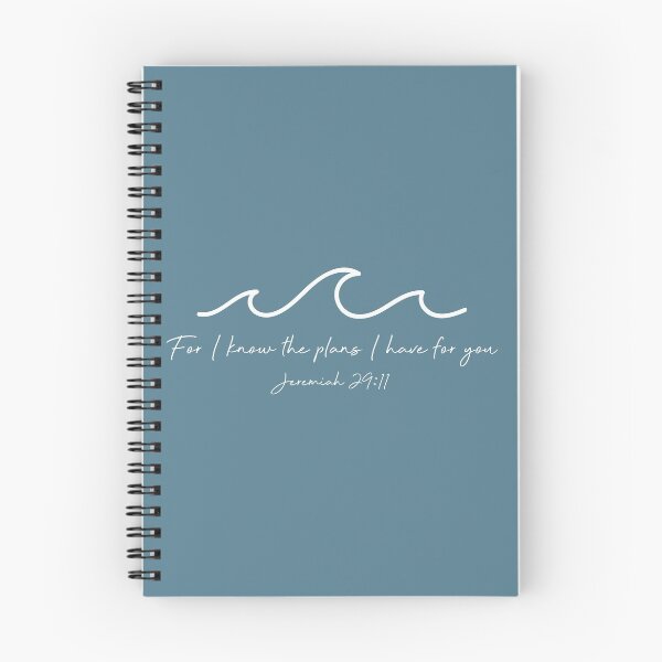 Item preview, Jeremías 29:11 Olas, Blancas designed and sold by move-mtns.