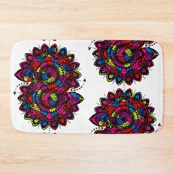 Item preview, Neon Camouflage Mandala designed and sold by GreenVenus.