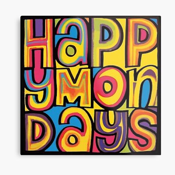 Happy Mondays Metal Print