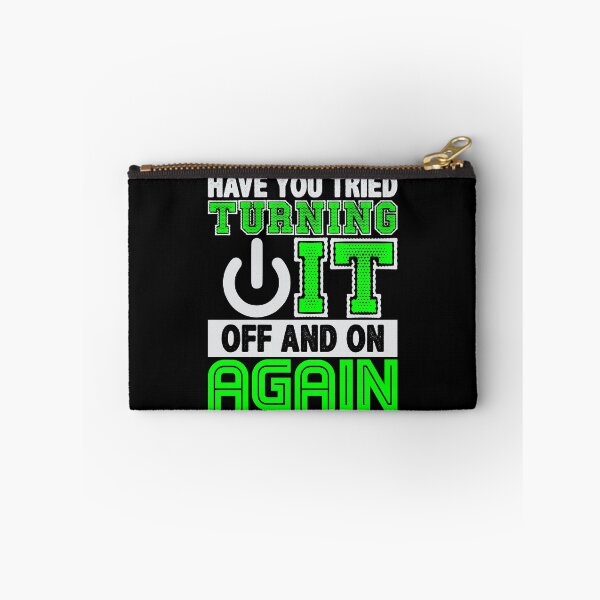 Item preview, Funny Have You Tried Turning It Off And On Again  designed and sold by CrookedCreek.