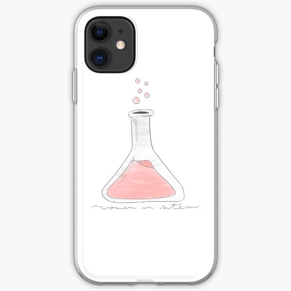 Women in Stem Flask / Beaker iPhone Soft Case