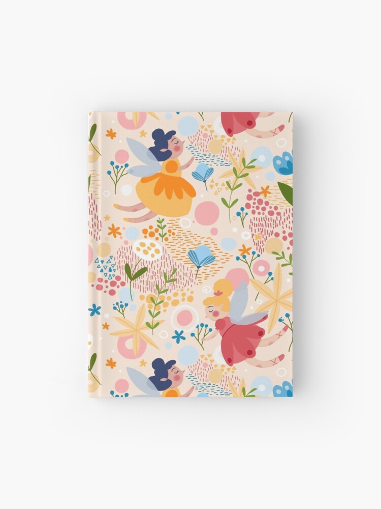 Imagen 1 de 3, Cuaderno con la obra ilustración de hadas y flores, diseñada y vendida por paulahurtado.