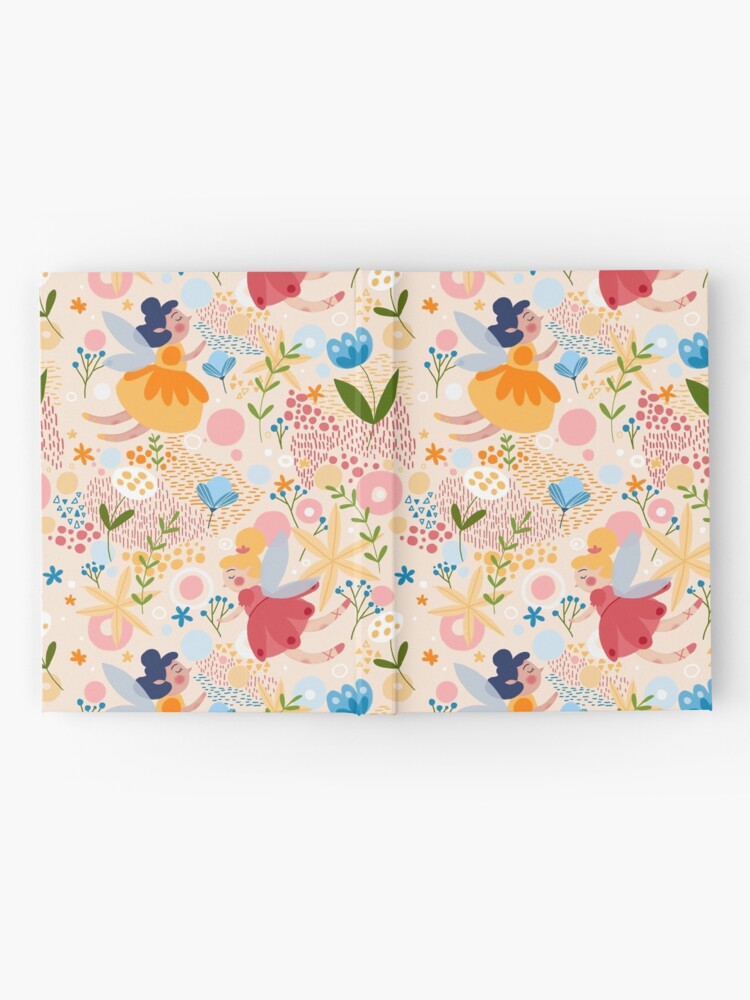 Imagen 2 de 3, Cuaderno con la obra ilustración de hadas y flores, diseñada y vendida por paulahurtado.