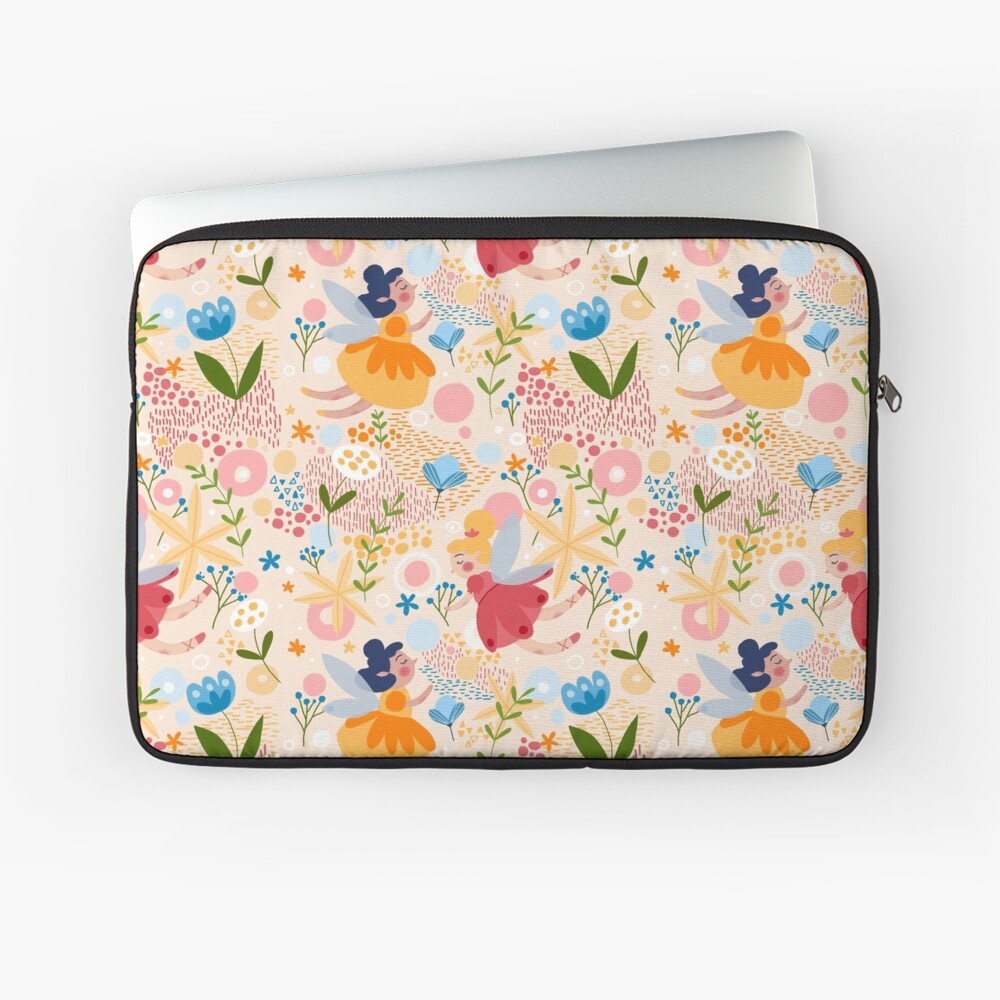 Vista previa del artículo con la obra «Funda para portátil», diseñado y vendido por paulahurtado.