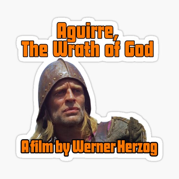 “Aguirre, The Wrath of God (1972)” Sticker for Sale by joaqru | Redbubble