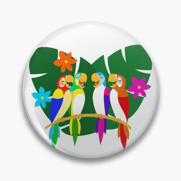 Item preview, Tropical Singing Feathered Friends   designed and sold by Sunshone2.