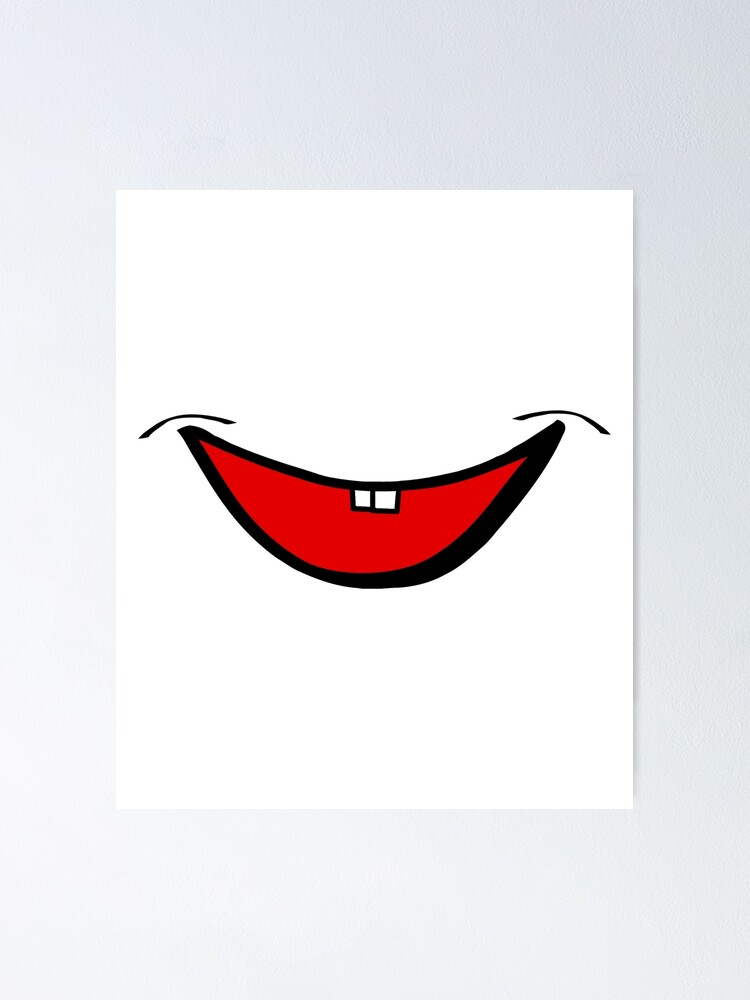 Funny Smile Cartoon Mouth