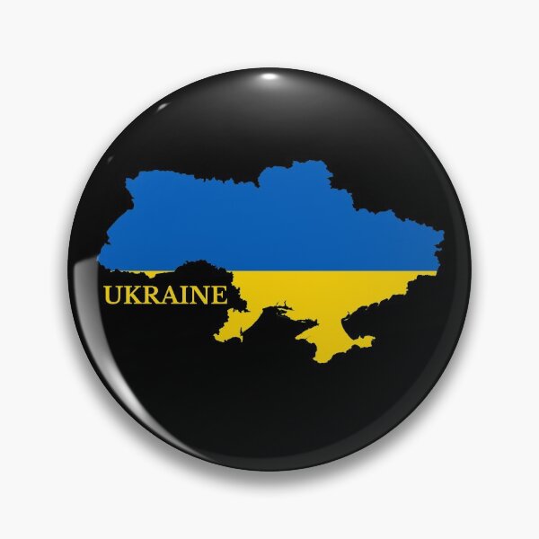 Item preview, Ukraine Flag Map designed and sold by marosharaf.