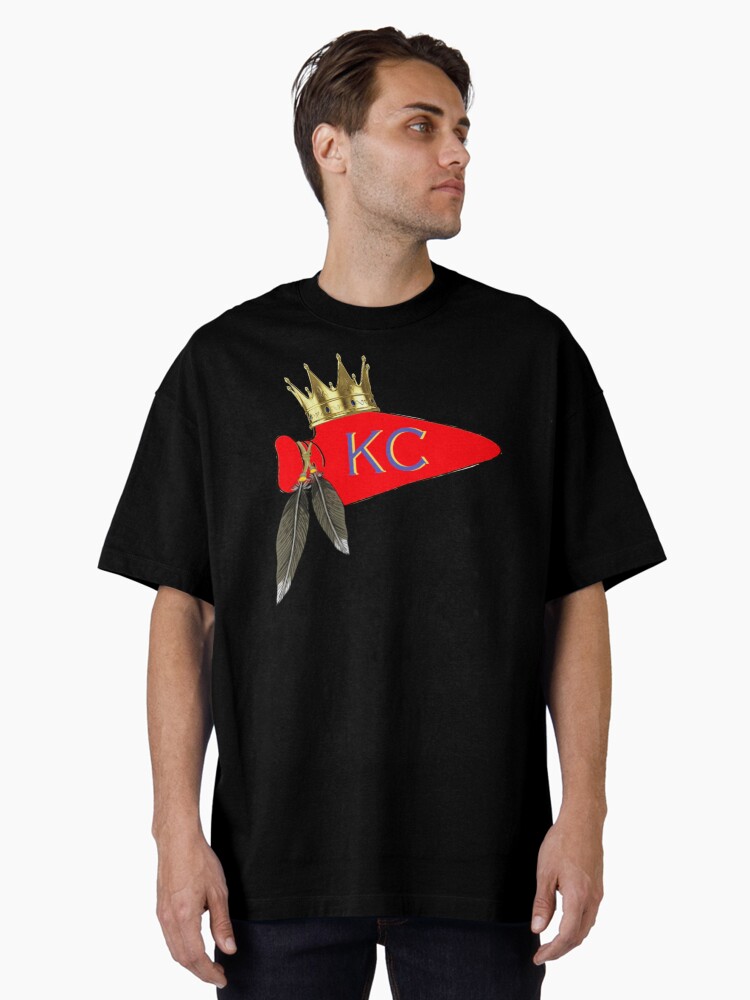 Thumbnail 1 of 7, Oversized T-Shirt, KC Sports Hybrid Kansas City Design designed and sold by KCSportswear.