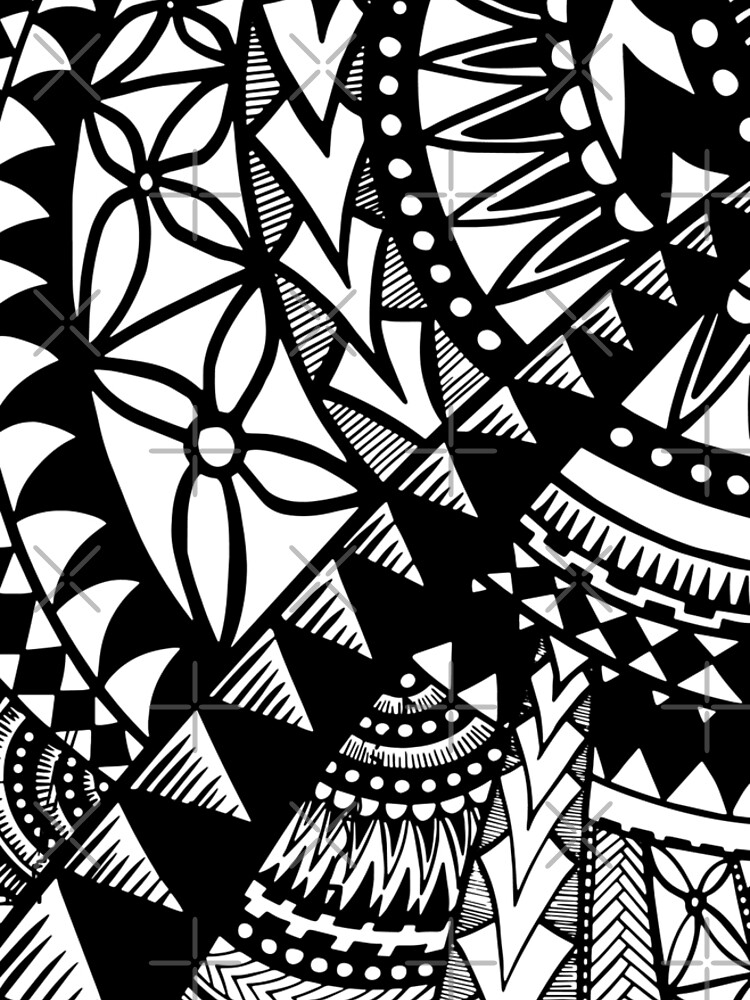 dessins tribaux samoans au crayon