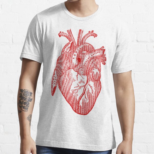 "Human Anatomy Heart" Tshirt for Sale by Pixelchicken Redbubble