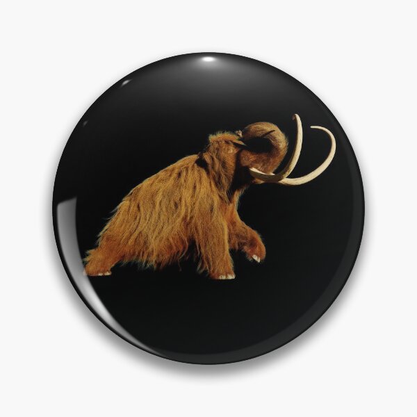 Item preview, woolly mammoth, walking prehistoric mammal designed and sold by DottedYeti.