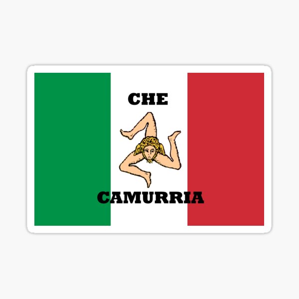 Remember Covid 19--Sicilian Dialect Sticker