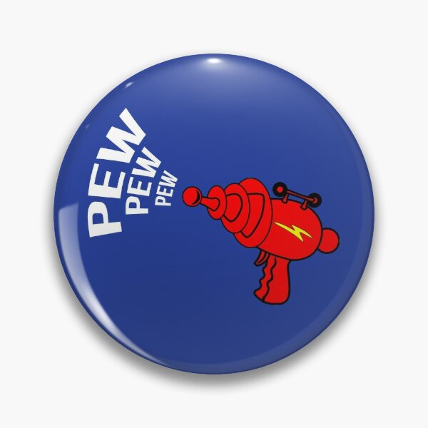 Item preview, "Pew Pew Pew" Science Fiction Raygun designed and sold by Hux Designs.