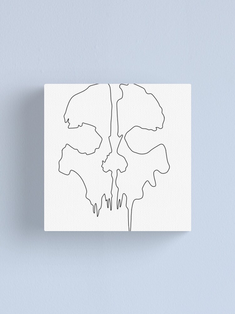 cod ghost icon Greeting Card for Sale by Drayziken