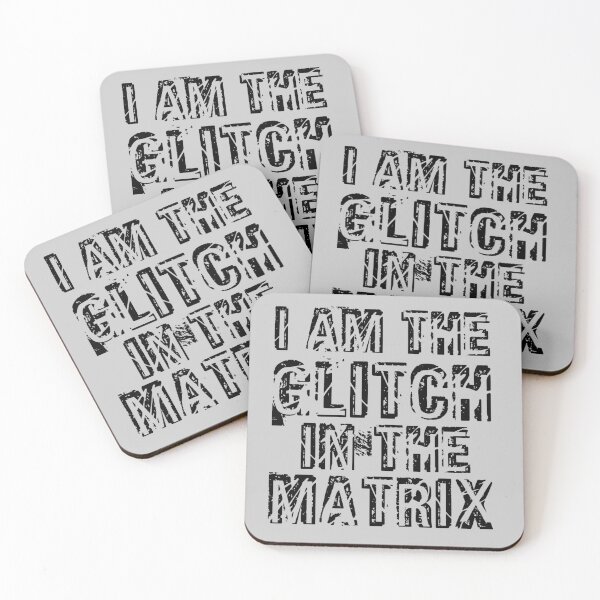 Item preview, I am the glitch in the matrix designed and sold by gingerlouls.