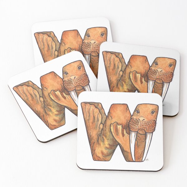 Item preview, W - Walrus, Animalphabet designed and sold by LlynHunter.