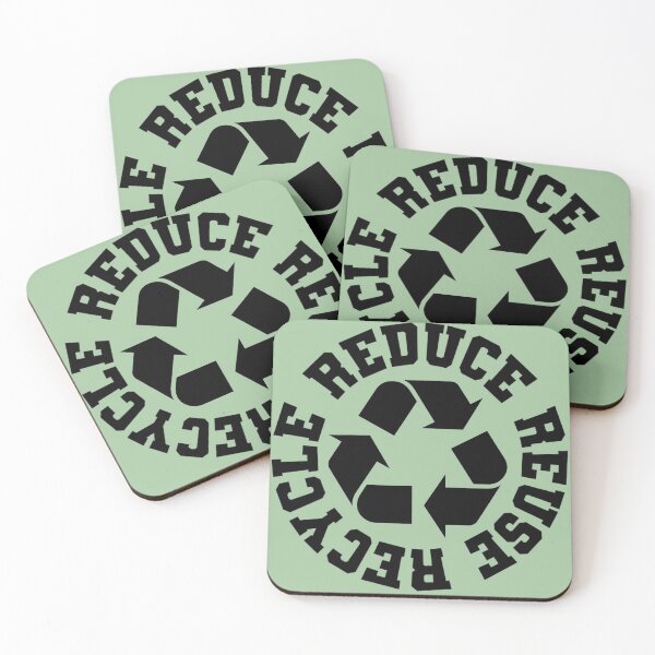 Item preview, reduce reuse recycle designed and sold by gingerlouls.