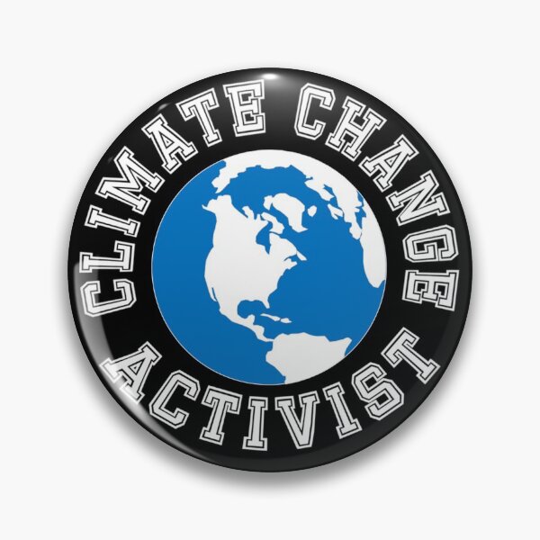 Item preview, climate change activist- white text designed and sold by gingerlouls.