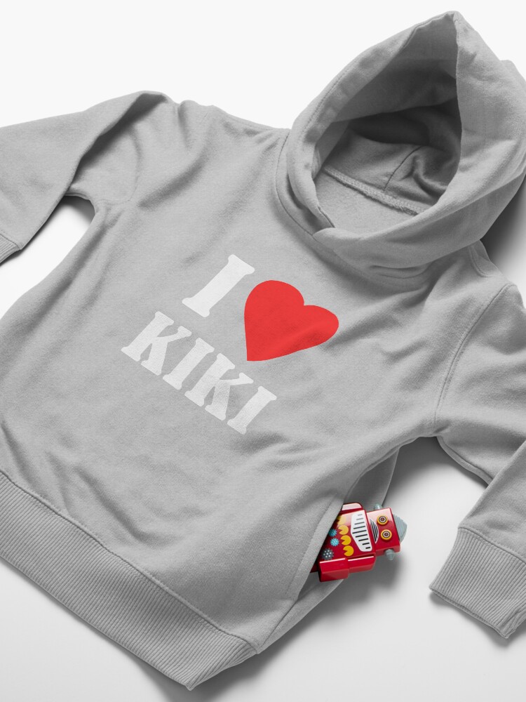 Alternate view of I Love Kiki Toddler Pullover Hoodie