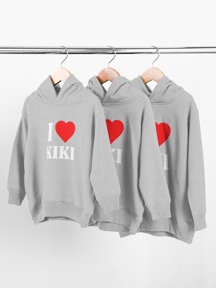 Alternate view of I Love Kiki Toddler Pullover Hoodie