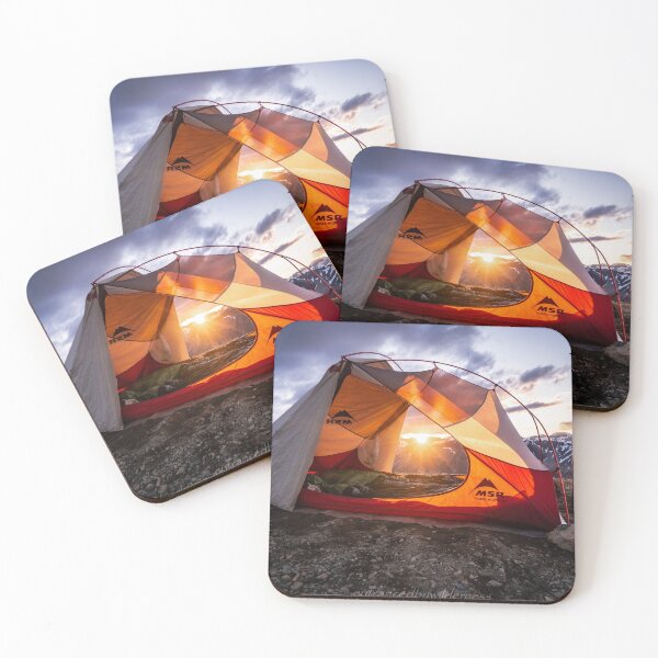 Item preview, Tent Camping with the Morning Sunrise designed and sold by DarkCornatus.
