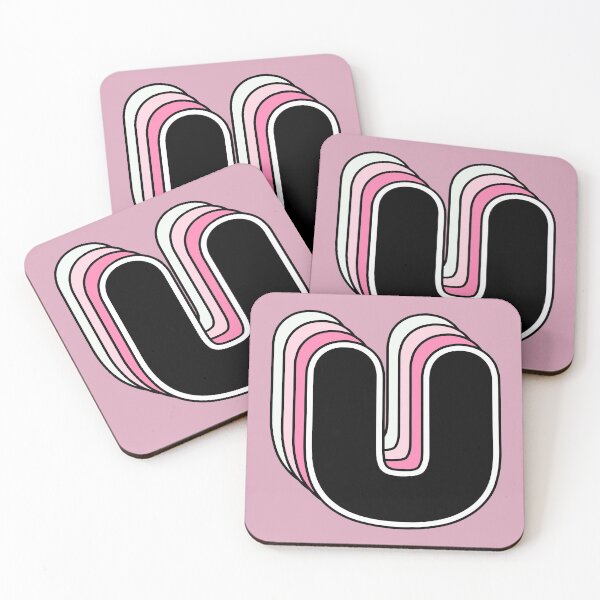 Item preview, U letter, retro, alphabet designed and sold by OkihanaShop.