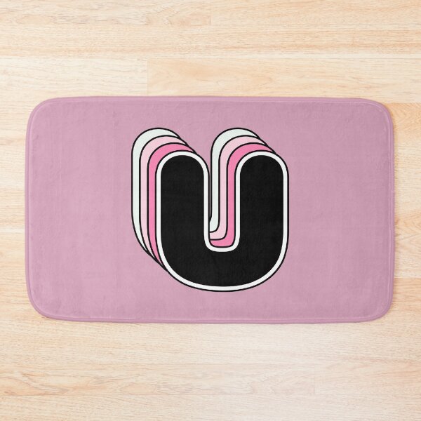 Item preview, U letter, retro, alphabet designed and sold by OkihanaShop.