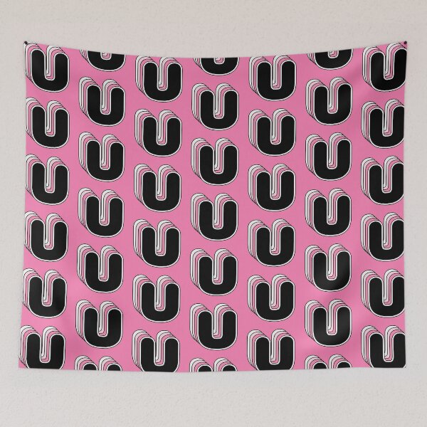 Item preview, U letter, retro, alphabet designed and sold by OkihanaShop.