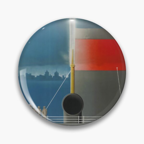 Item preview, Intourist Steamships vintage travel poster designed and sold by stickart-marek.