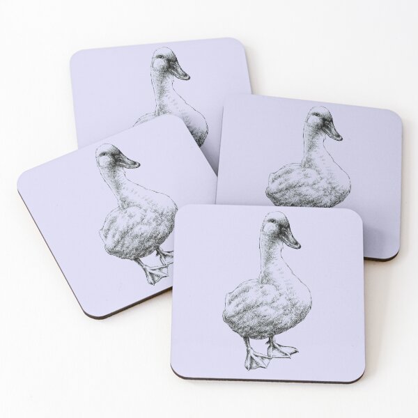 Item preview, Duck Animal Portrait (light background) designed and sold by MMMSdesigns.