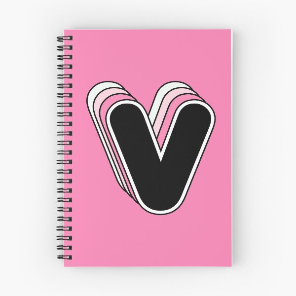 Item preview, V letter, retro, alphabet designed and sold by OkihanaShop.