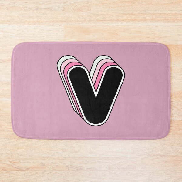 Item preview, V letter, retro, alphabet designed and sold by OkihanaShop.