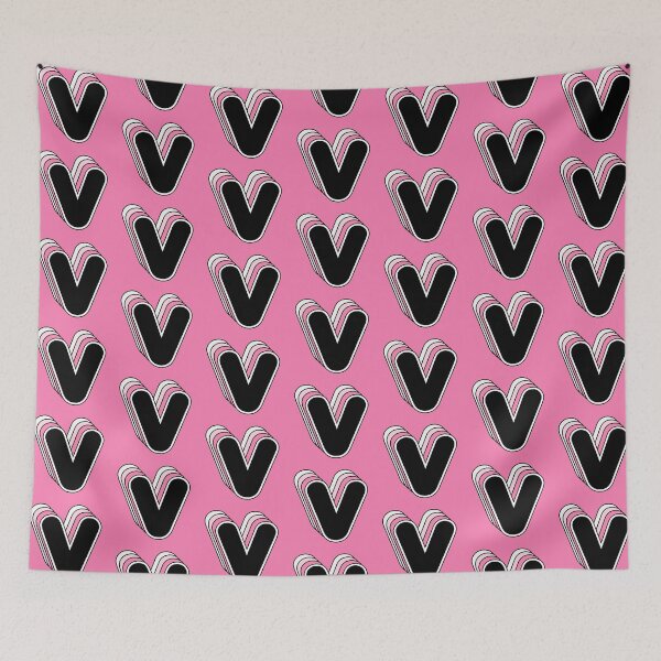 Item preview, V letter, retro, alphabet designed and sold by OkihanaShop.