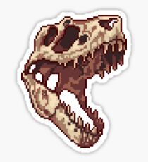 Tiny T-Rex skull Sticker