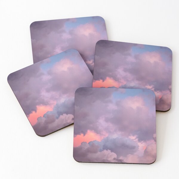 Item preview, Lavender, Pink, Coral, and Blue Clouds designed and sold by Brooke T Ryan Photographic Art.
