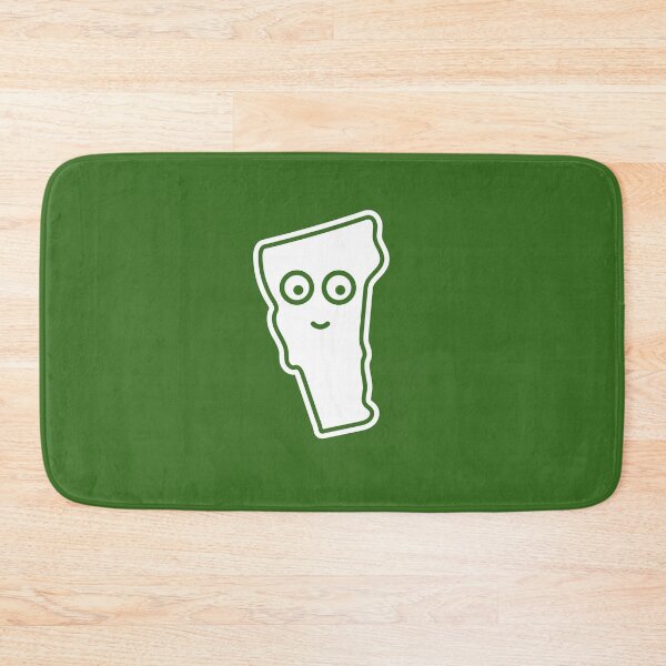 Item preview, Vermont Face on Green Character Icon Cartoon designed and sold by npdstudio.