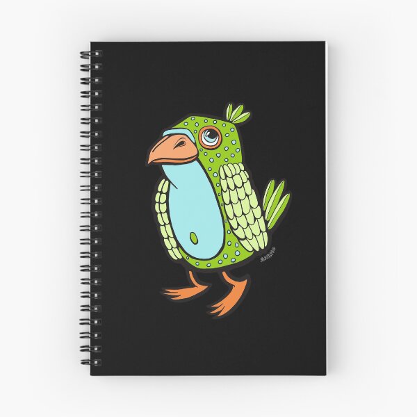Item preview, Cheerful Bird in Aqua and Green designed and sold by Sarmo.