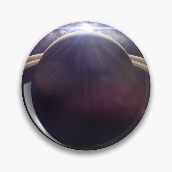 Item preview, the planet Saturn with the Sun and the galaxy designed and sold by DottedYeti.