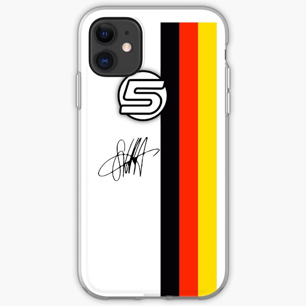 Vettel Helmet sig iPhone Soft Case