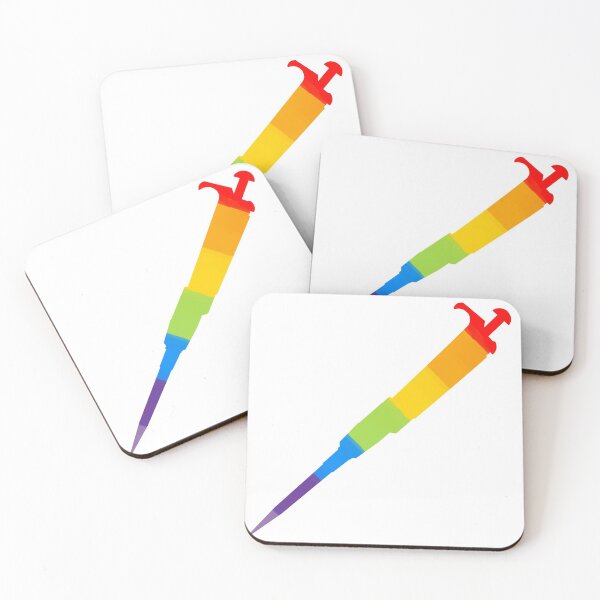 Item preview, rainbow auto pipette micro pipette  designed and sold by gingerlouls.