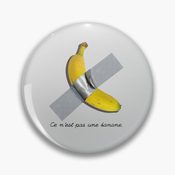 Aperçu de l'œuvre Ce N'est Pas Une Banane. créée et vendue par DarkMatterIRL.
